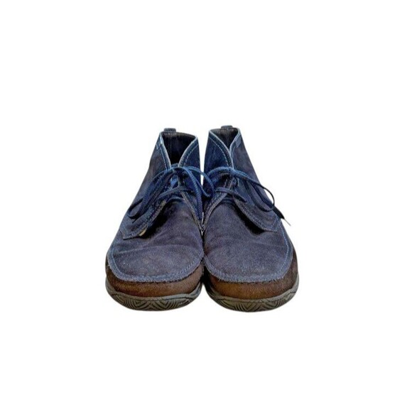 Lo. White Lace Up Chukka Sneaker Shoes Men\'s Size 45 (11 US) Italy Boots Suede